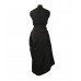 BLACK MULTI COLOR DRAPE ENSEMBLE