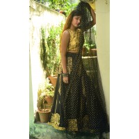 Black Lehenga