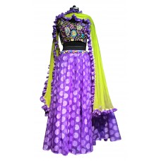 Stylish Designer purple Lehenga